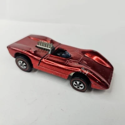 Hot Wheels Redline FERRARI 312P  Red HK Black Interior  - Image 1 of 4