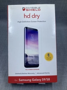 Zagg InvisibleShield High Definition Displayschutzfolie für Samsung Galaxy S8 - Bild 1 von 4