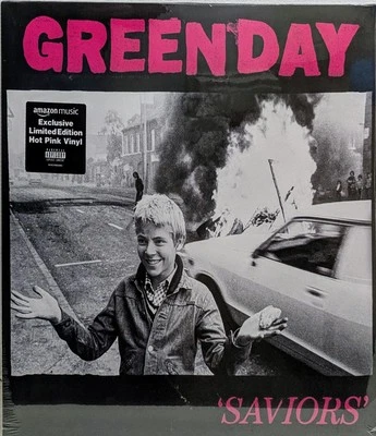 Green Day - Saviors - 12” Vinyl Record LP - 2024 Hot Pink Limited New Sealed - Image 1 of 3