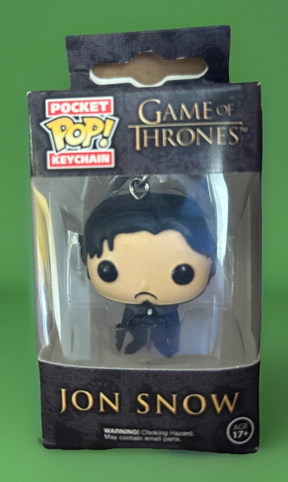 Game of Thrones Jon Snow Season 7 Pocket Pop Vinyl Figure Collectible Keychain