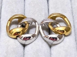 MONET Bicolor Earrings 41921 - Picture 1 of 16