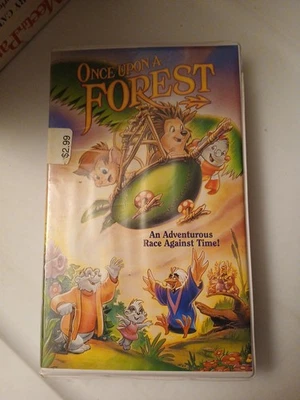 Once Upon a Forest (VHS, 1993) Clamshell - Image 1 of 2