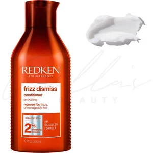 REDKEN Frizz Dismiss Smoothening & Moisturizing Hair Conditioner 300ml *NEW* - Picture 1 of 10