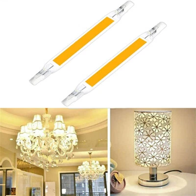 LED COB Light J Type T3 110V R7s Base Double Ended Floodlight Landscape Lights - Image 1 of 4