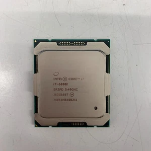 Intel i7-6800K @ 3.40GHz (3.60GHz Turbo), SR2PD, 15MB Cache, 12 Threads, 6 Cores - Picture 1 of 2