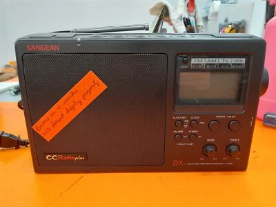 ⭐️⭐️⭐️⭐️⭐️ *READ* Sangean CC Radio Plus DX AM/FM/Weather Band/TV - Image 1 of 4
