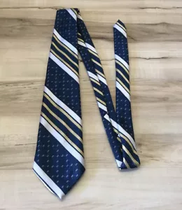 Corbata vintage años 70-80 para hombre corbata discoteca fea MCM mod genial - Imagen 1 de 4