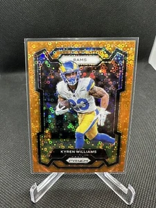 Kyren Williams, Orange Prizm, Disco, RC, 2023 Prizm Football, Los Angeles Rams - Picture 1 of 2