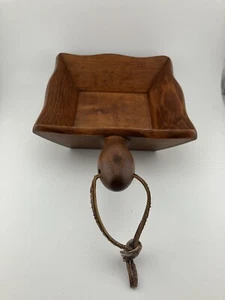 Vintage Servierschale aus Holz - Bild 1 von 4