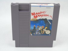 Maniac Mansion NES Nintendo Cartridge