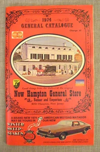 1974 New Hampton General Store 95 Pg. Katalog mit AMC Matador Auto Gewinnspiel - Bild 1 von 12