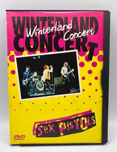 SEX PISTOLS Winterland Concert DVD 14 Jan. 1978 OG 90s Snap Case PUNK ROCK - Picture 1 of 6