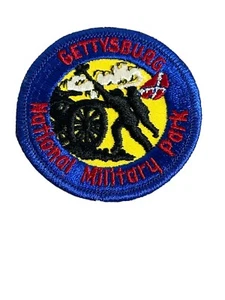 Gettysburg National Military Park Patch Embroidered Vintage PA Historical Park - Picture 1 of 16