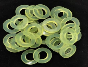 10PCS Polyurethane Gasket Washer PU Gasket Round Wear-resistant Sealing Gasket - Picture 1 of 5