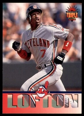 1994 Donruss Triple Play #115 Kenny Lofton - Image 1 of 2