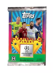 (1) Pack 2021/22 Topps UEFA Champions League Finest Flashbacks Soccer Pack - Bild 1 von 1