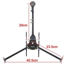 Telaio Tricottero Drone Fibra e Carbonio 450
