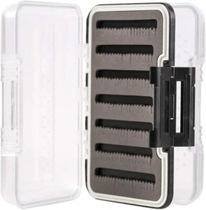 Cajas para moscas Maxcatch para pesca con mosca de doble lado impermeables caja de aparejos de pesca - Imagen 1 de 30