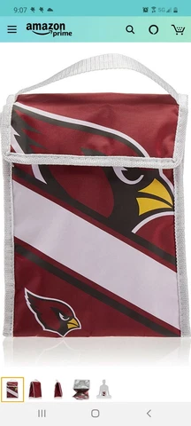 FOCO NFL CONVERTIBLE LUNCH COOLER ARIZONA CARDINALS Cover