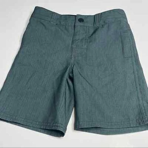 Cherokee Woven Shorts Boys Size 4 Adjustable Waist Green - Picture 1 of 4