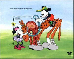 DISNEY - 1994 'MICKY & MINNIE WITH TANGLEFOOT' hoja miniatura MNH [E2561] - Imagen 1 de 1
