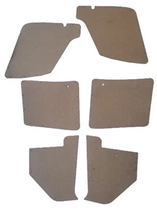 Juego completo de paneles interiores para Willys Overland Jeepster 48-51 - Imagen 1 de 13