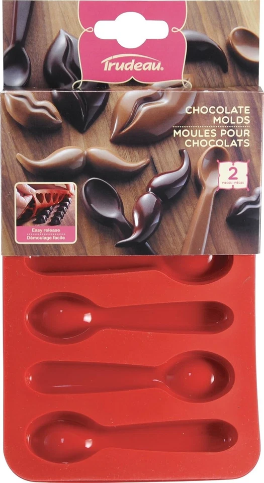 SET OF 2 - Silicone Chocolate Molds (4Total) - Image 1 of 1