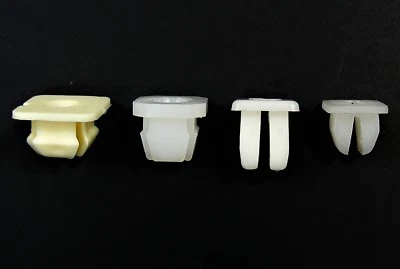 Inserciones de tuerca de nailon para camioneta GM - Ajuste de orificio cuadrado de 1/4" a 11/32" - 100 piezas (25ea)- #053 Foto 1 de 4