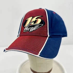 Roush Racing #16 Greg Biffle NASCAR Hat Army National Guard Hook  Loop Strapback - Picture 1 of 12