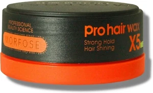 Morfose Prohair Wax X5 Men Strong Hold Hair Shinning Pro Wet Hair Gel Wax 150ml - Picture 1 of 7