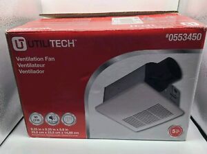 Utilitech Ventilation Fan 0553450, Open Box