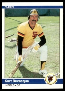 1984 Fleer Kurt Bevacqua San Diego Padres #294 - Picture 1 of 2