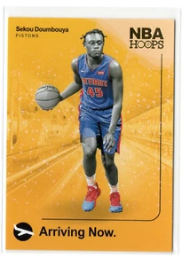 2019-20 Panini NBA Hoops Arriving Now Sekou Doumbouya #15 Rookie Detroit Pistons - Picture 1 of 2