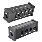 4-Channel 3-Pin Ethercon Cable Extender,XLR  Cable Multi Extender for Stage5560