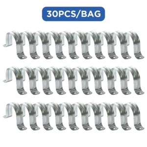 Primex 2 Inch Galvanized Pipe Strap - 30/Bag - Picture 1 of 1