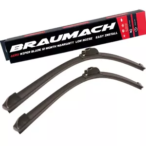 Wiper Blades Aero For Renault Captur TCe 150 J87 Hatchback 2018-2019 - Picture 1 of 8
