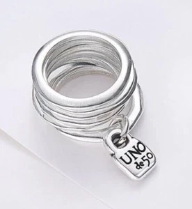 Anillo De Uno De 50. FLASH OFFER!! Auténtico. 17,5mm - Foto 1 di 6