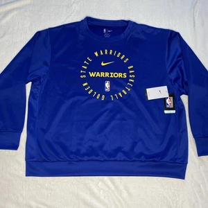 nike golden state warriors xxl Sweatshirt Herren Crewneck Neu Blau Neu mit Etikett FV1793-495 - Bild 1 von 5