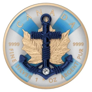 Canada 2023 5$ Maple Leaf - Anchor - 1 Oz Silbermünze - Bild 1 von 6