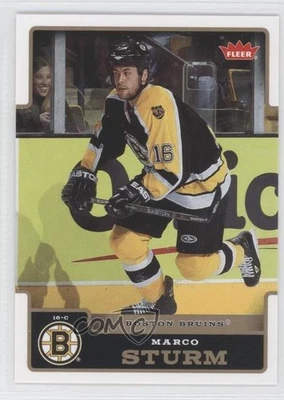 2006-07 Fleer Marco Sturm #19 - Image 1 of 2