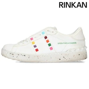 Valentino Garavani SXA01W2 Rockstud Low Top Sneakers Womens 37.5 Used 968a4c01c0 - Picture 1 of 6