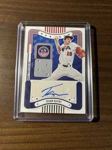 2024 Stars & Stripes Tegan Kuhns Jersey Relic Auto Tennessee Baseball - Picture 1 of 2
