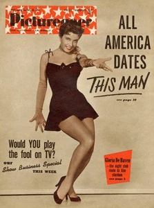 American movie actress singer Gloria DeHaven on cover of Picturegoe- Old Photo - Picture 1 of 1