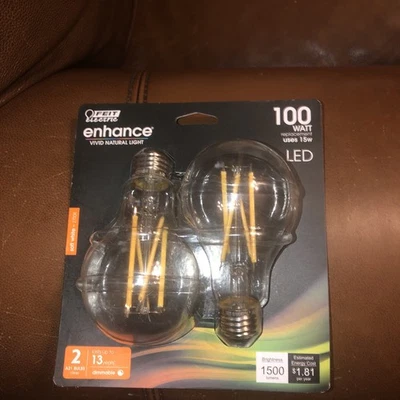 100-Watt Equivalent A21 Dimmable CEC 90+ CRI Indoor LED Light Bulb Soft White - Image 1 of 4