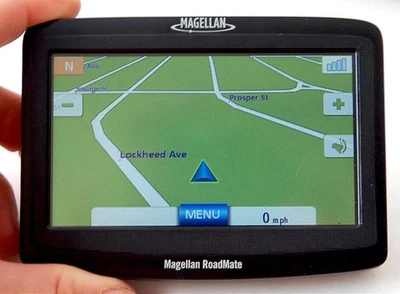 Magellan RoadMate 1412 Car Portable GPS Navigator System 4.3" US Canada PR Maps - Image 1 of 3