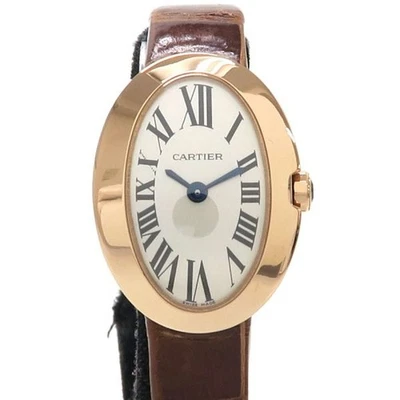 CARTIER Mini Baignoire W8000017 Case Size 20×25mm Ladies Used Watch #91023 - Image 1 of 4