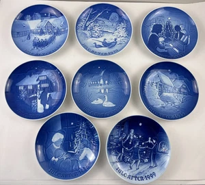 Copenhagen B&G Porzellan Weihnachten Sammler blau Teller - Sie wählen das Jahr - Bild 1 von 15