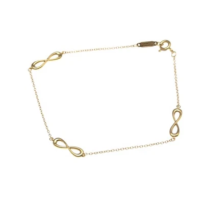Tiffany Infinity Endless Armband Roségold (18K) ohne Stein Bettelarmband Rosa G - Bild 1 von 4