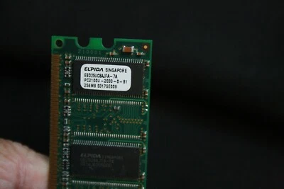 ELPIDA 256MB PC2100U -2033-0-B1 - Image 1 of 2