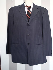  giorgio armani  collezioni  SUIT JACKET BLAZER,42 r ,wool blend stripes   d  - Picture 1 of 12
